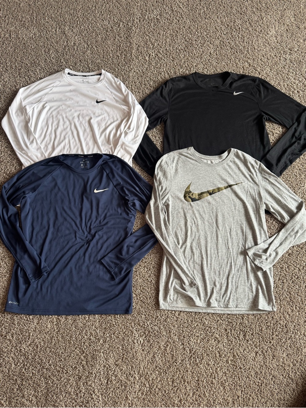 Men’s Nike Long-Sleeve Dri-fit bundle